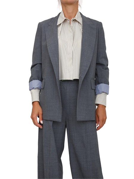 giacca monopetto donna marella grigio nova