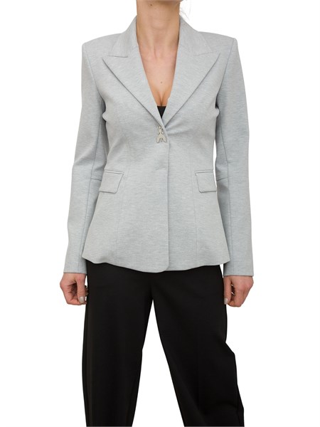 giacca monopetto donna patrizia pepe grigio 8s0506a025s215