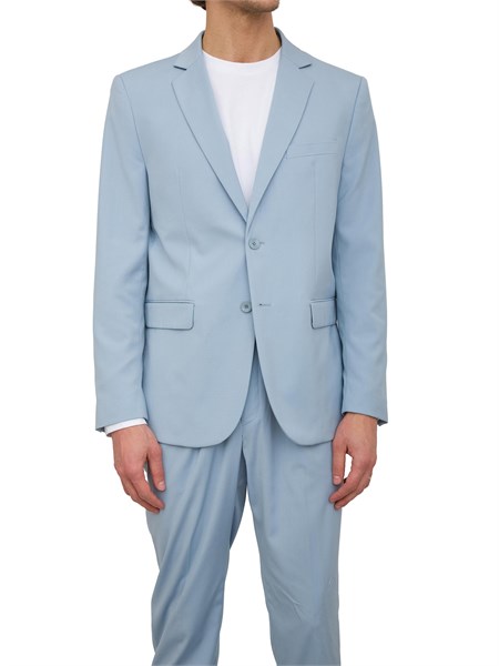 giacca monopetto uomo antony morato celeste mmjs00053fa600140