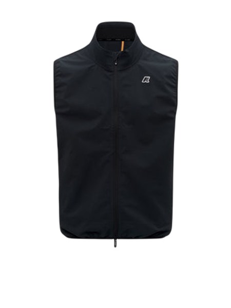 gilet unisex flaner k way in pile nero k8143vw