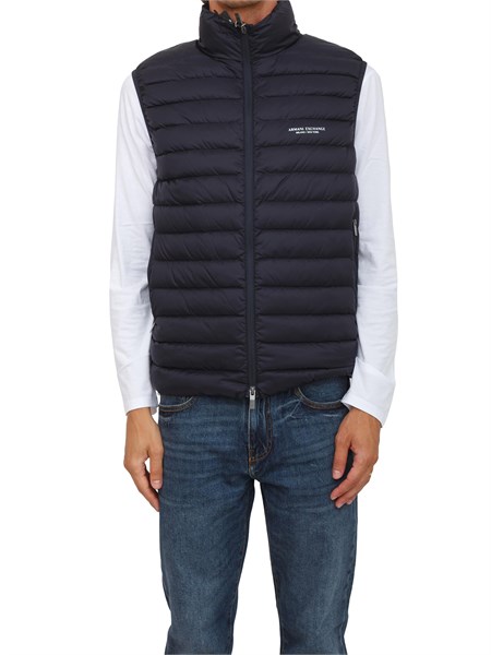 gilet uomo armani exchange blu xm001576af16927