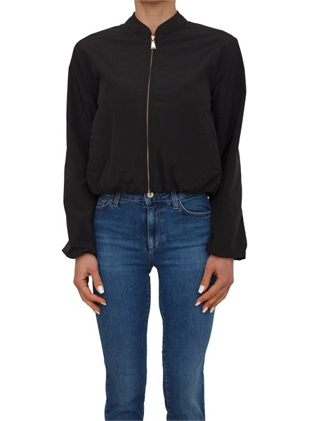 giubbino bomber valmira nenette in tessuto nero 41bb valmira
