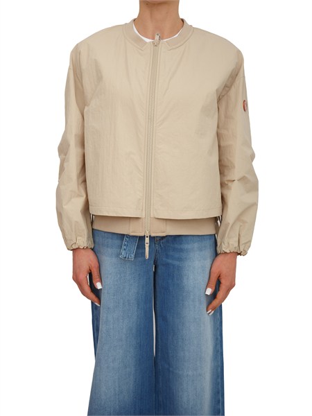 giubbino dekker donna in tessuto tecnico beige ded0425natansbmat