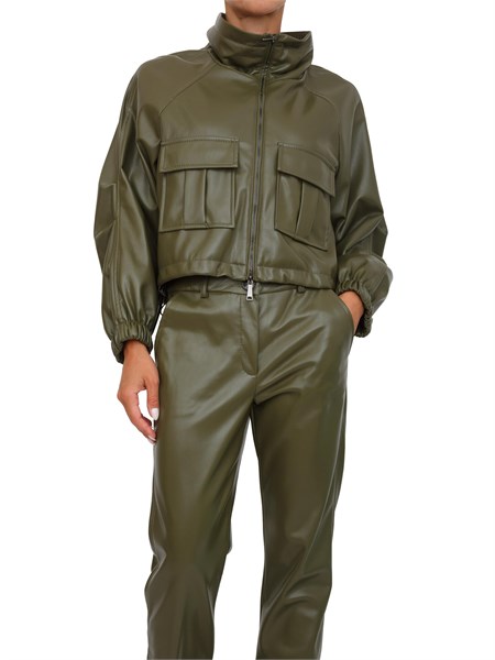 giubbino donna marella verde loretta