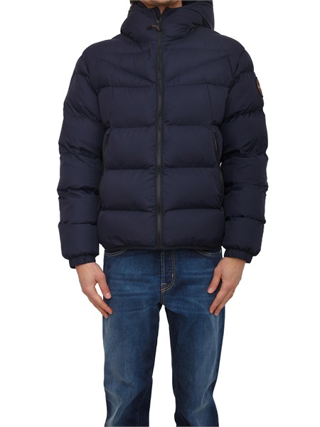 giubbino molveno napapijri in tessuto tecnico blu a molvenonp0a88v21761