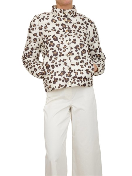 giubbino reversibile emmpatio di emme marella in fantasia e in tinta unita bianco emmpatio