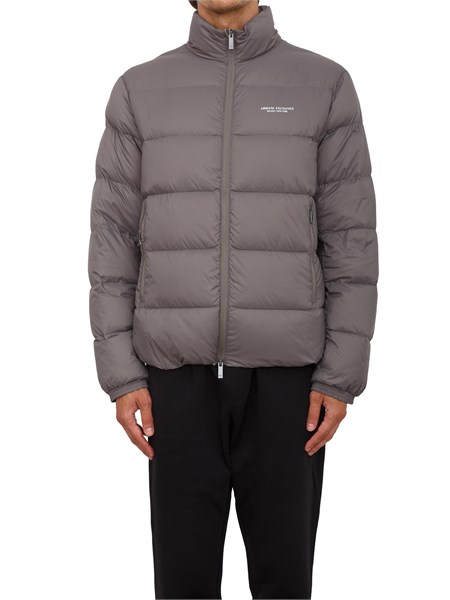 piumino grigio armani exchange regular fit xm001575af16927