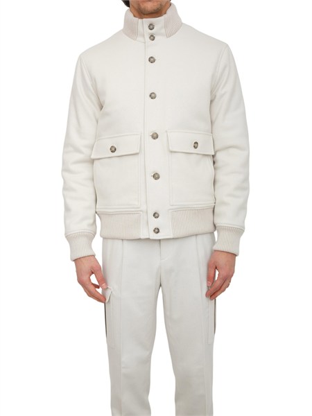 giubbino uomo peserico avorio r522492188b