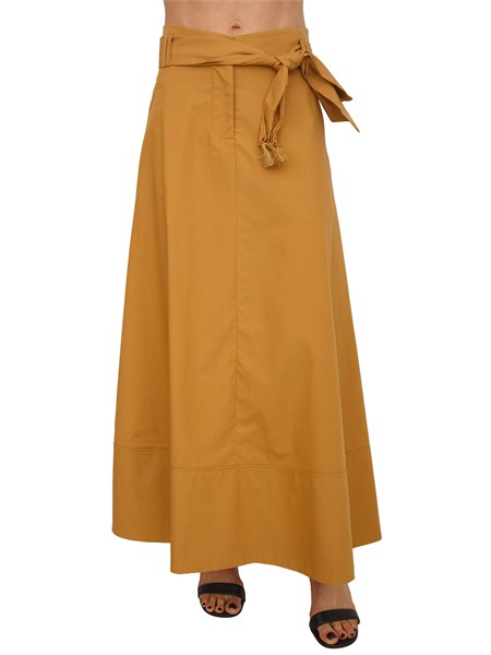 gonna ginestra fracomina in misto cotone curcuma 41bb ginestra
