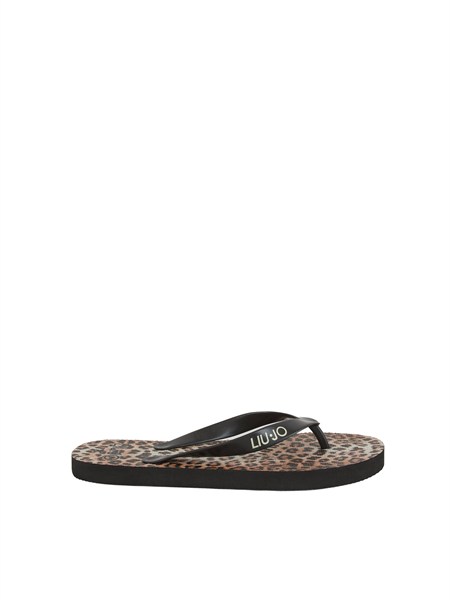 infradito liu jo pvc animalier va6177e1005