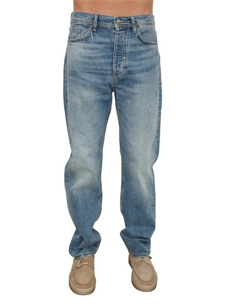 jeans brad antony morato in denim blu lavaggio used mmdt00295fa700137 w02189