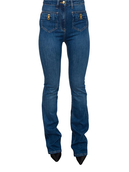 jeans donna elisabetta franchi blu denim pj88n51e2