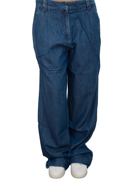 jeans donna marella blu denim wleg4