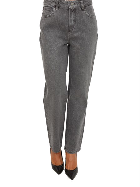 jeans liu jo donna in denim grigio con glitter uf5019d4927