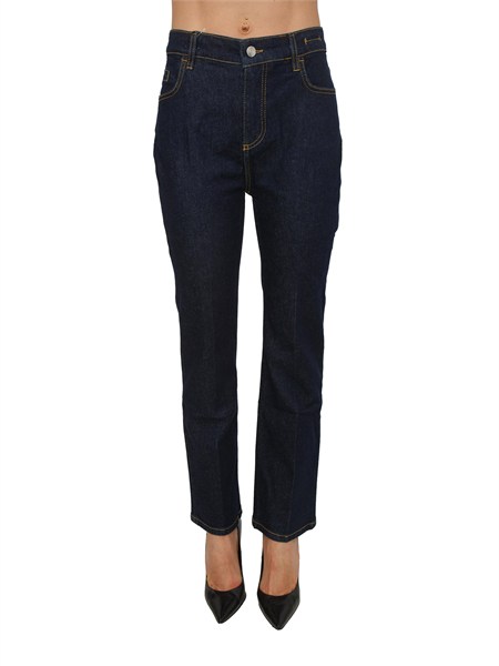 jeans mlsfcrop marella in denim stretch blu scuro mlsfcrop