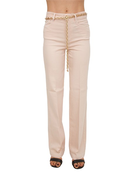 jeans stella fracomina in cotone rosa cipria 41bb stella