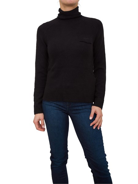 maglia donna liu jo nero wf4363ma49p