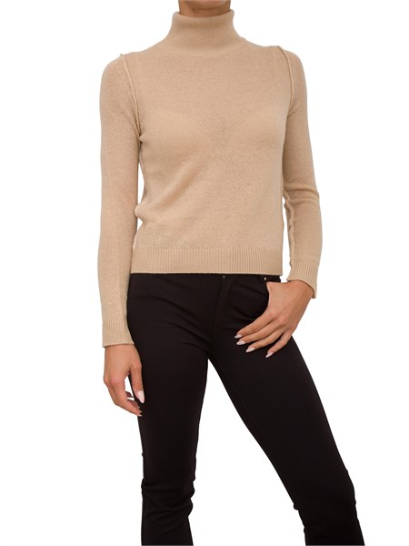 maglia donna nenette cammello mumba