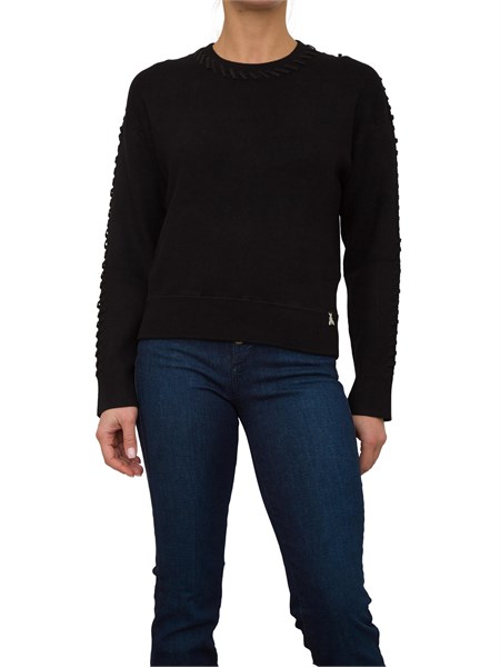 maglia donna patrizia pepe nero 8k0235k207k103