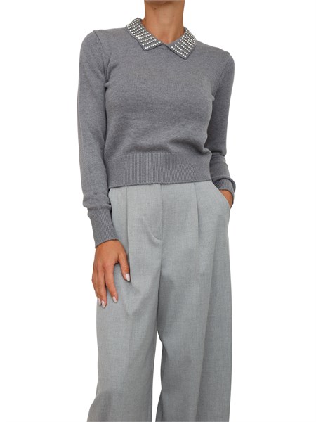 maglia donna pinko grigio ventotenea2s4