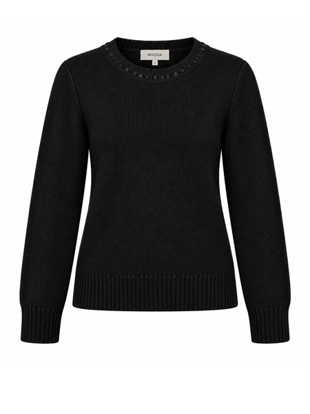 maglia nera junin kocca 100 lana juninma9316