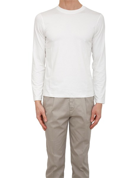 maglia uomo aiace galassi in pregiata viscosa bianca 1465910
