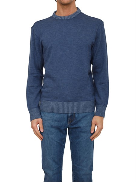 maglia uomo paul shark in lana blu trattata 15311010