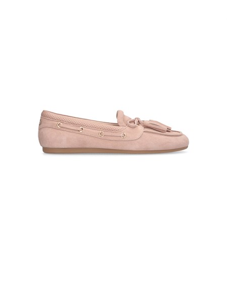 mocassini liu jo donna in pelle suede rosa sa6049px002