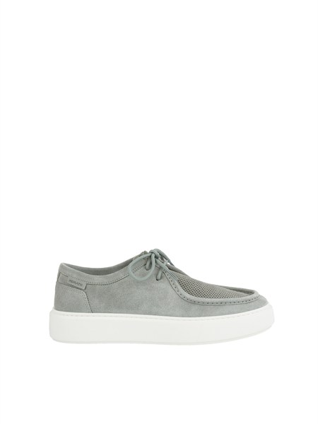 mocassini nicholas antony morato in camoscio verde acqua mmfw01899le300005