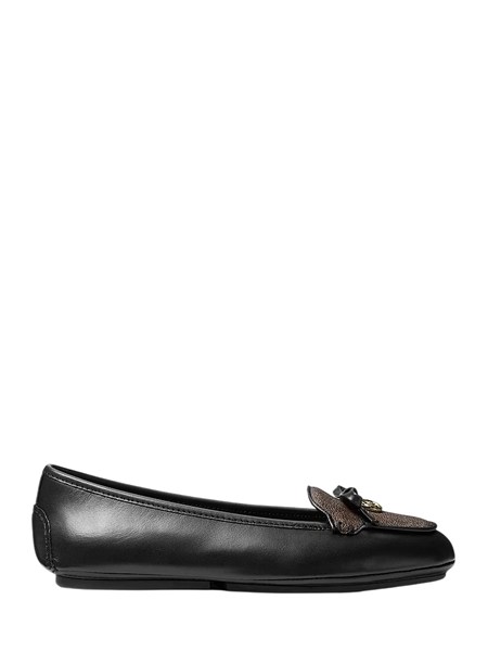 mocassino wendy michael michael kors in pelle nera 40f6wnfr2l