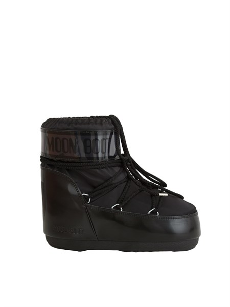 moon boot low glace unisex in raso nero iconlowglance80d1409350