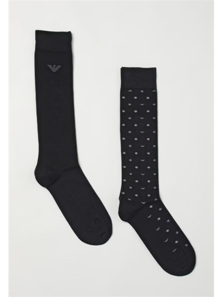 pack 2 paia calzini emporio armani blu em000545af18145