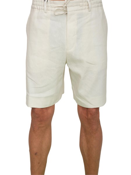 pantalone bermuda uomo boss avorio ppeterrdsswg25250540694