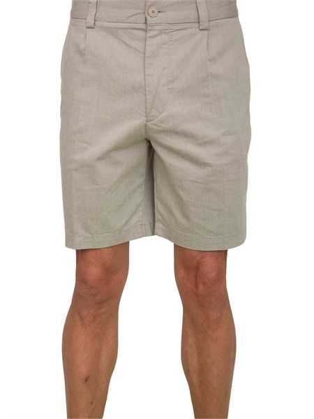 pantalone bermuda uomo boss beige pperinplshorts50538741