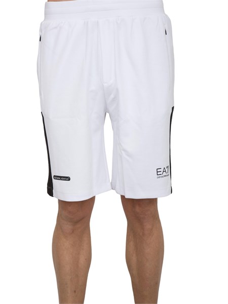 pantalone bermuda uomo ea7 emporio armani bianco 7m000128af12501