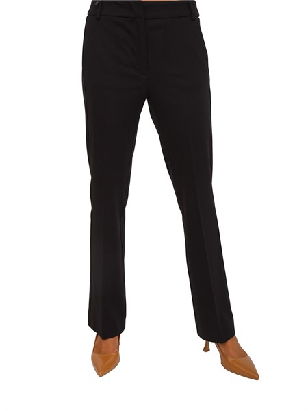 pantalone casual donna emme marella nero flare