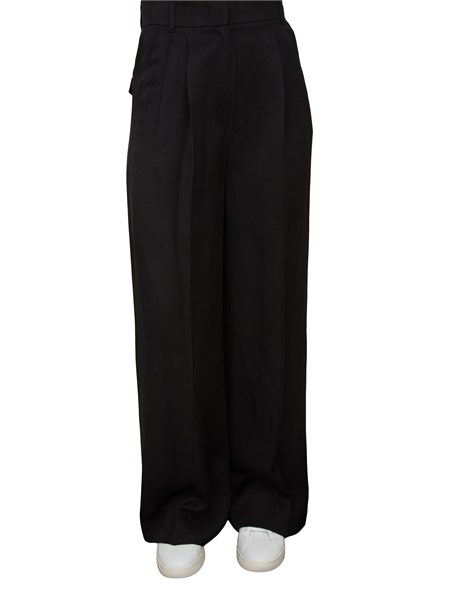 pantalone casual donna emme marella nero pianosa