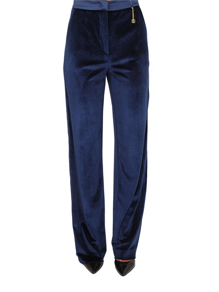 pantalone casual donna fracomina blu fq25wv3002w59601