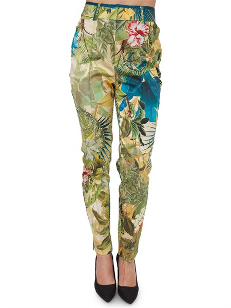 pantalone casual donna guess by marciano fantasia 3ggb057247z