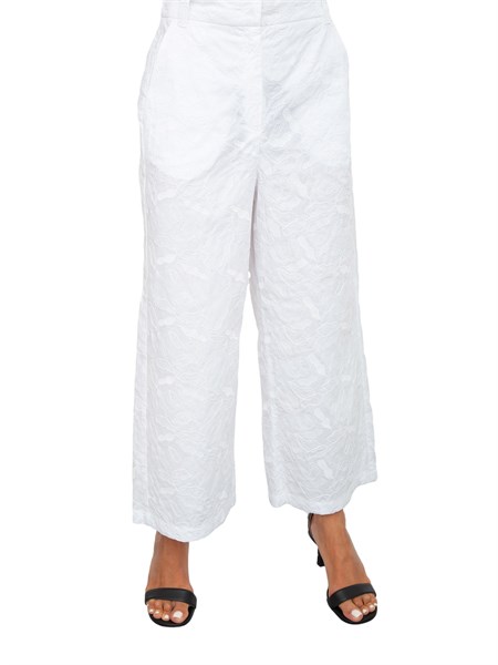 pantalone casual donna iblues bianco gineceo