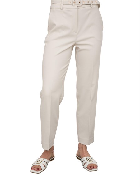 pantalone casual donna kocca avorio tatypf5563