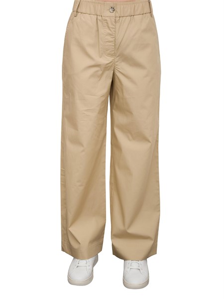 pantalone casual donna nenette beige elettra
