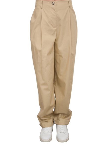 pantalone casual donna nenette beige elvira