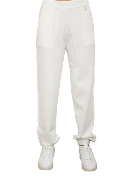 pantalone casual donna patrizia pepe bianco 8p0647k207w146