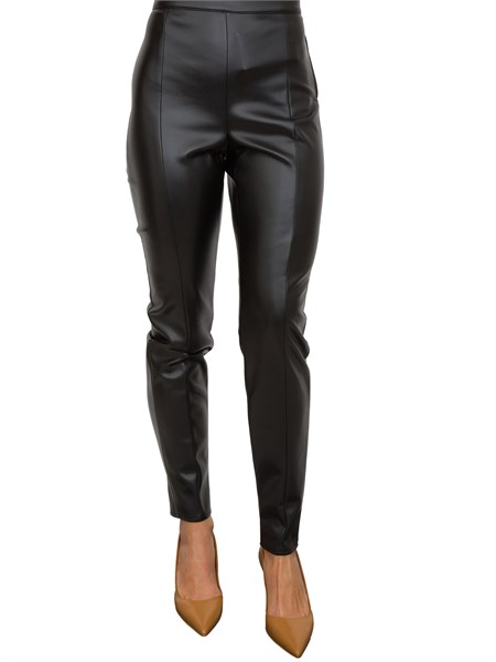 pantalone casual donna patrizia pepe nero 8p0624e005k103