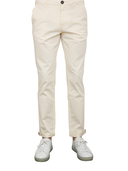 pantalone casual uomo aiace galassi avorio markdt095