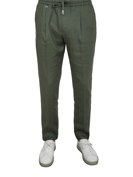 pantalone casual uomo antony morato verde mmtr00748fa800126