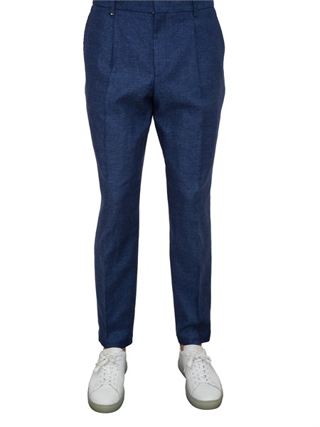 pantalone casual uomo boss blu cperinpl25150540725