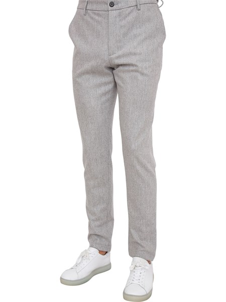 Pantaloni Uomo argento bicolor grigio autunno inverno 110 33 4xl