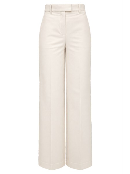 pantalone donna circolo 1901 felpa cashmere bianco avorio fd4044